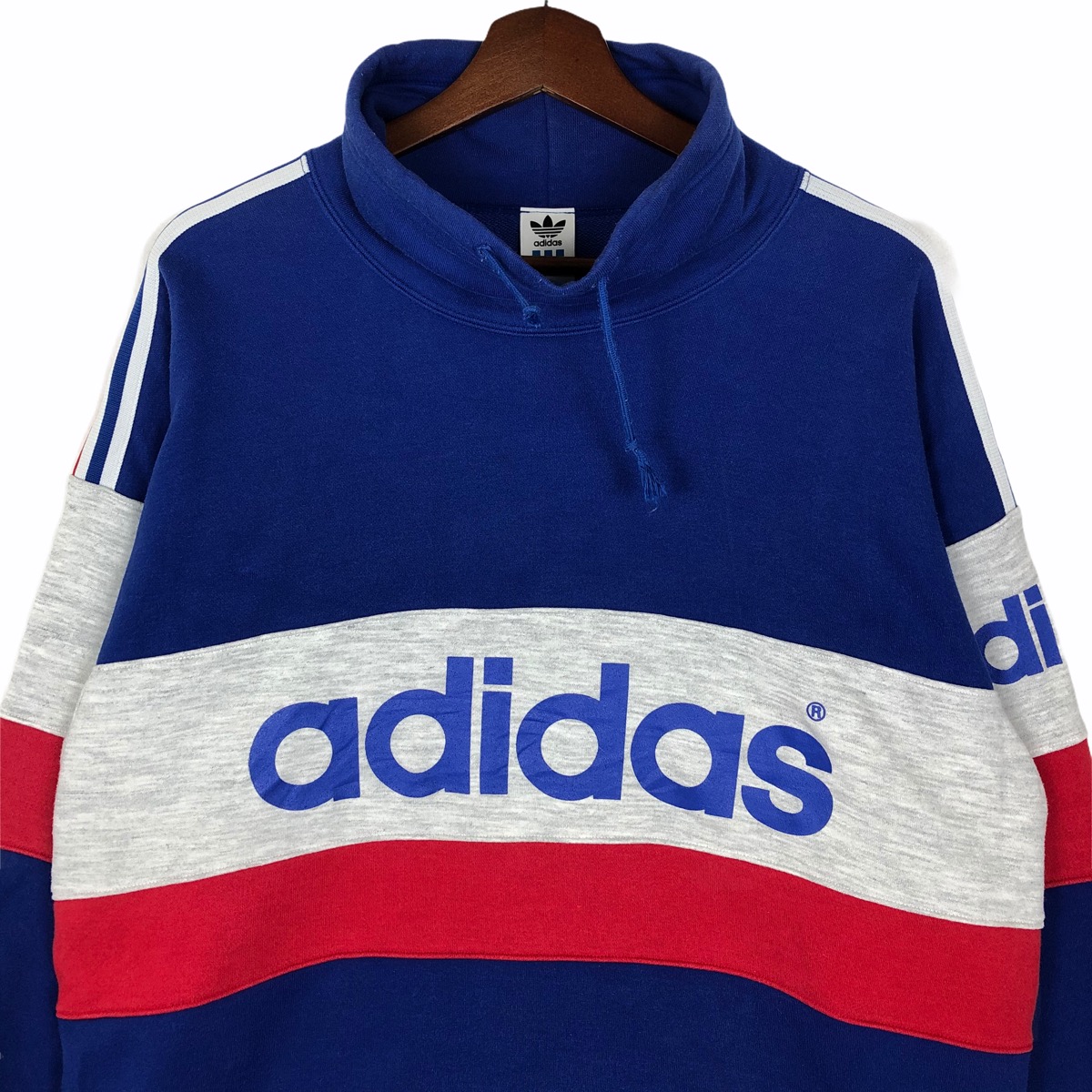 Vintage Adidas Sweatshirt Pullover Multicolored - 4