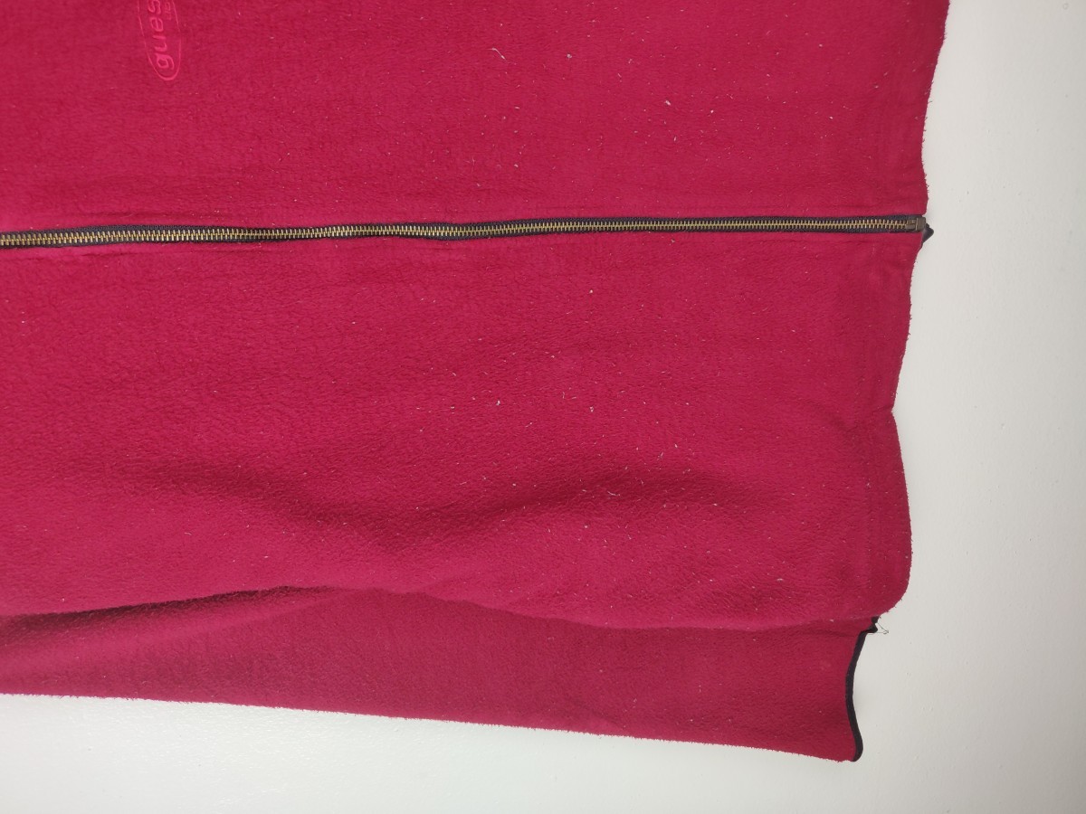 Georges Marciano - Jeans Fleece Sweater Zipper Jacket - 6