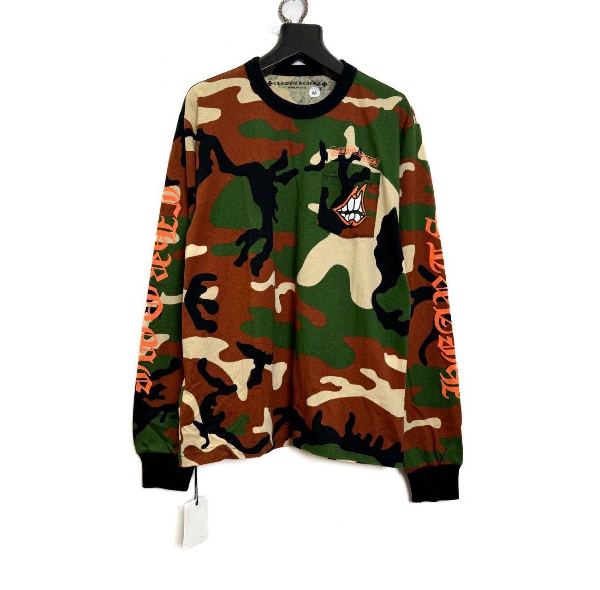 Matty boy caution camo long sleeve - 1