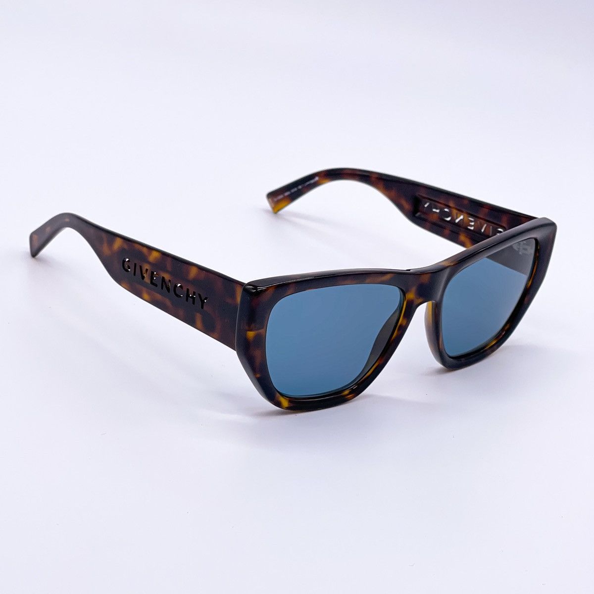 NEW GIVENCHY GV7202/S 086 HAVANA BLUE SUNGLASSES GV 7202/S - 6