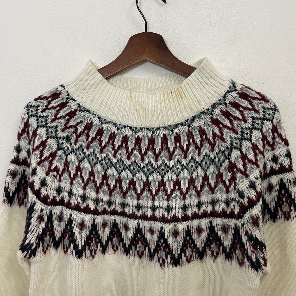 Homespun Knitwear - Vintage Tiptop Crewneck Art Knitwear - 4