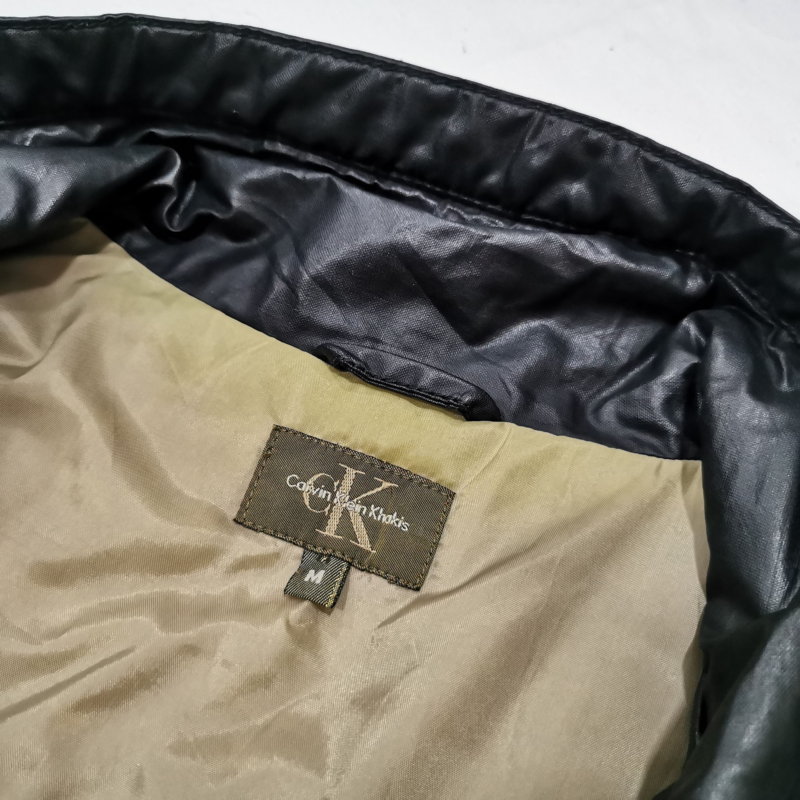 Vintage Calvin Klein Leather Jacket - 4