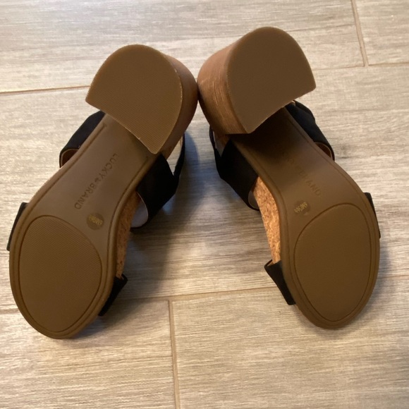 Lucky Brand Jobina Heel Sandals 6 - 6