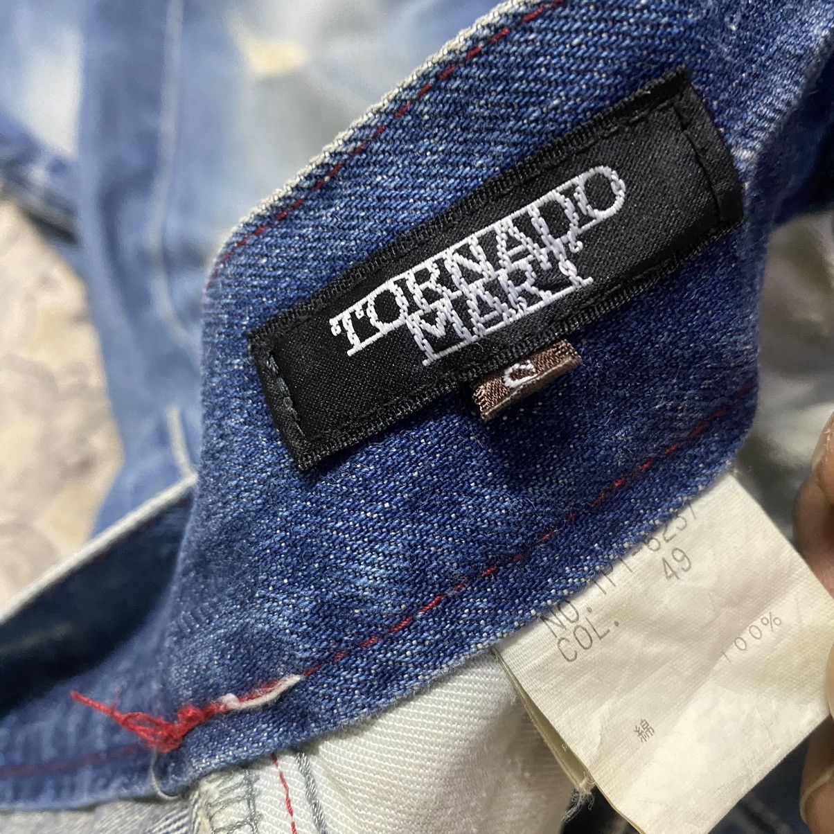 Japanese Brand - Tornado Mart Distressed Denim Flare Jeans - 20