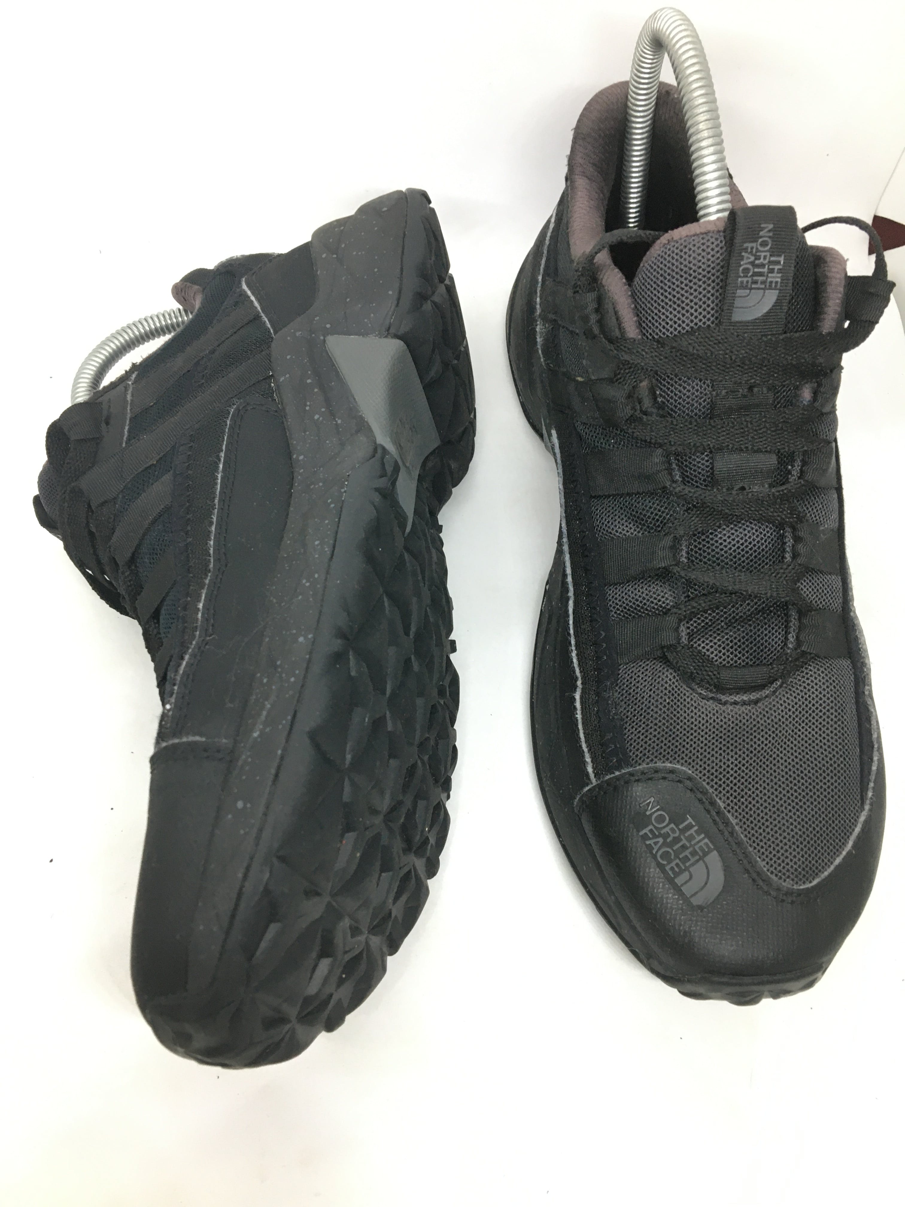 TNF The north face black sneakers size us9 - 1
