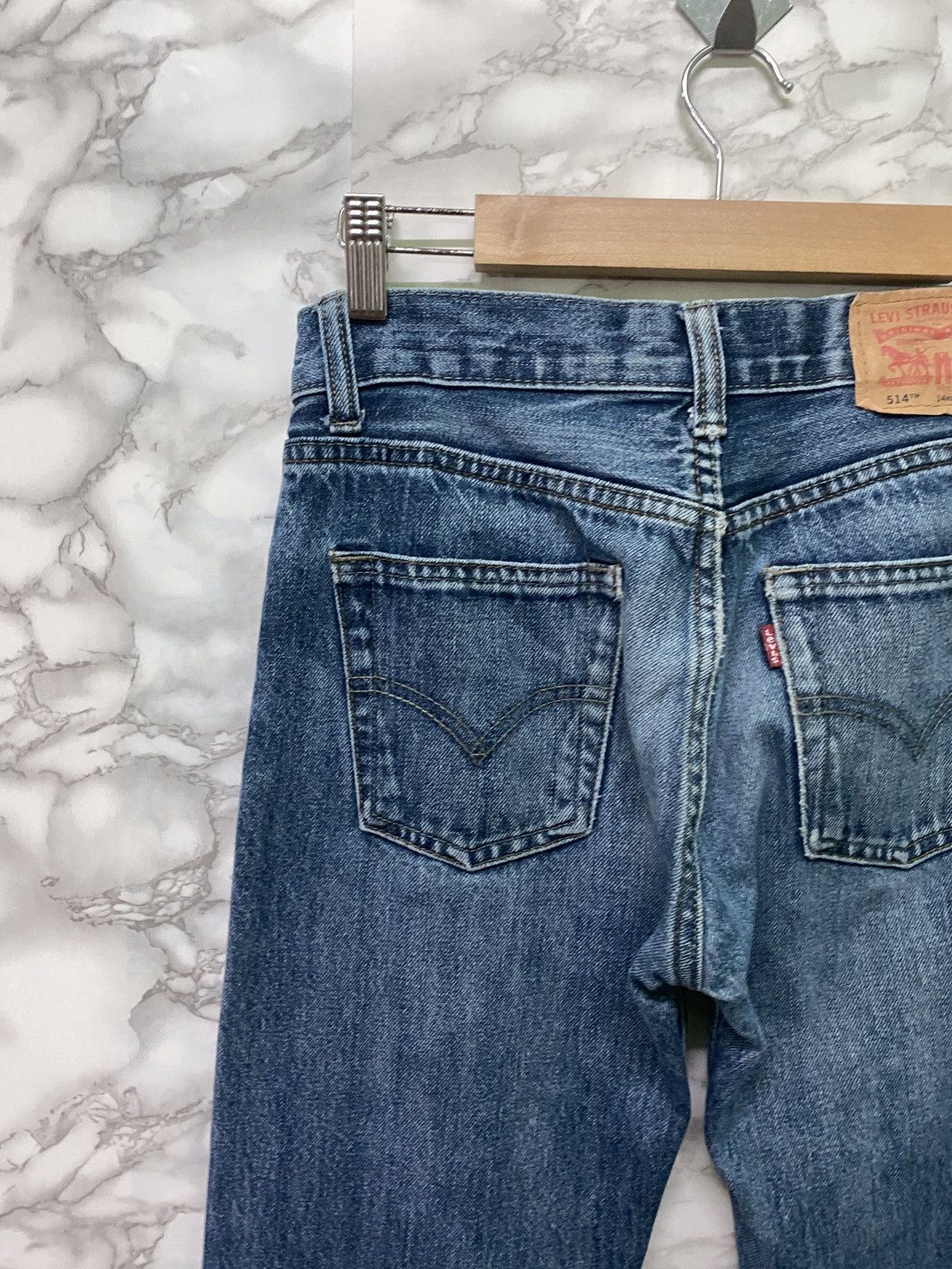 Vintage Levis 514 Straight Low Rise Distressed Denim -L19 - 9