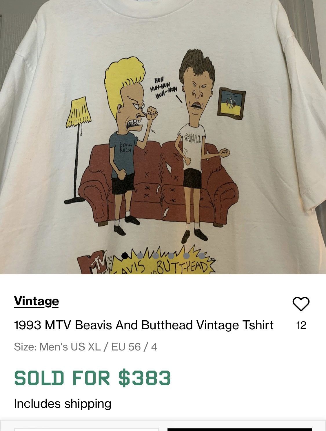 Vintage - 1993 Beavis and butt-head tee - 9