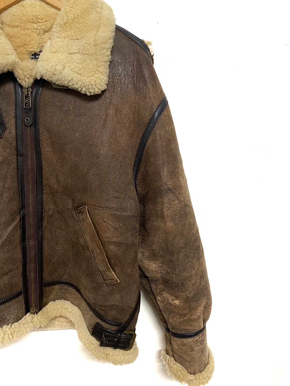 Other Designers Vintage - Vintage 80's Avirex Type B-3 Sherpa