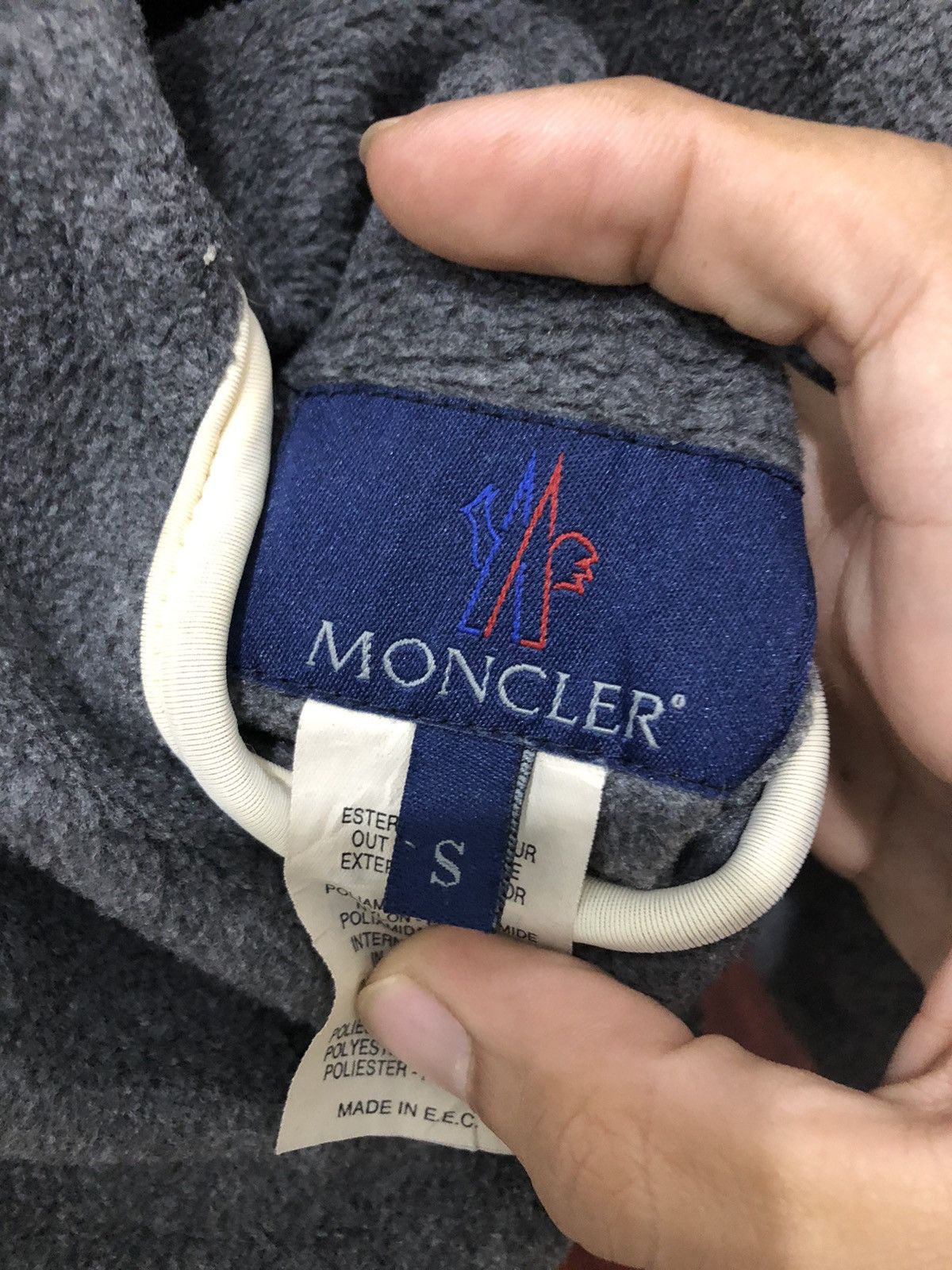 Vintage Moncler Reversible Jacket Zipper Riri - 11