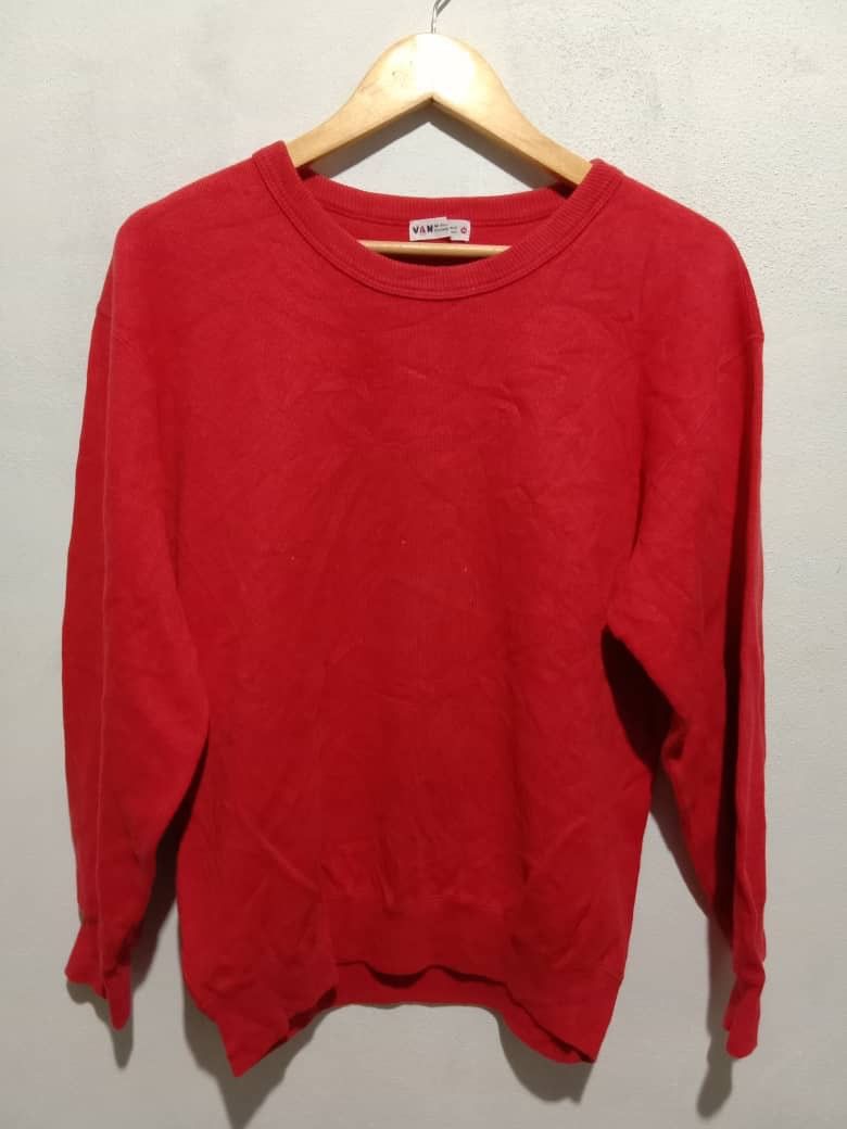 Vintage VAN JAC spellout Sweatshirt Made In Japan - 5kir - 5