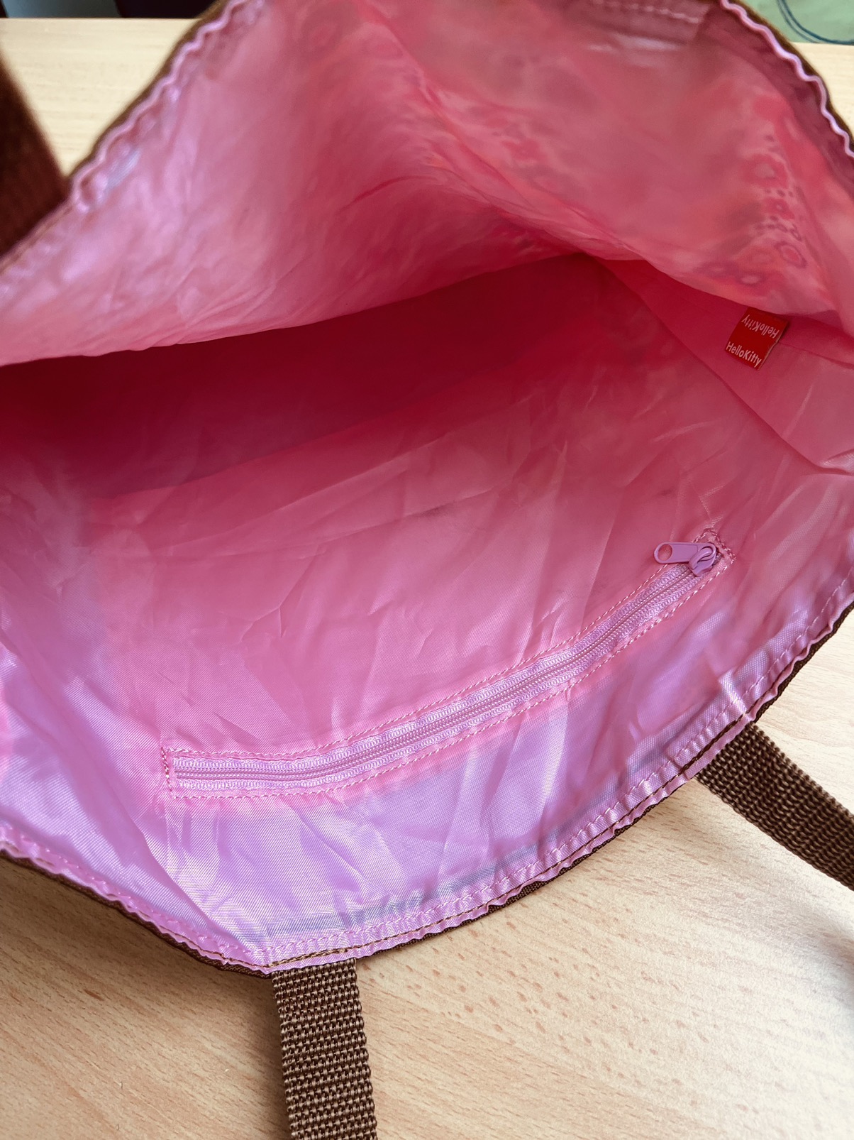 Japanese Brand - Full-print Hello Kitty Nylon Tote Bag T2 - 6