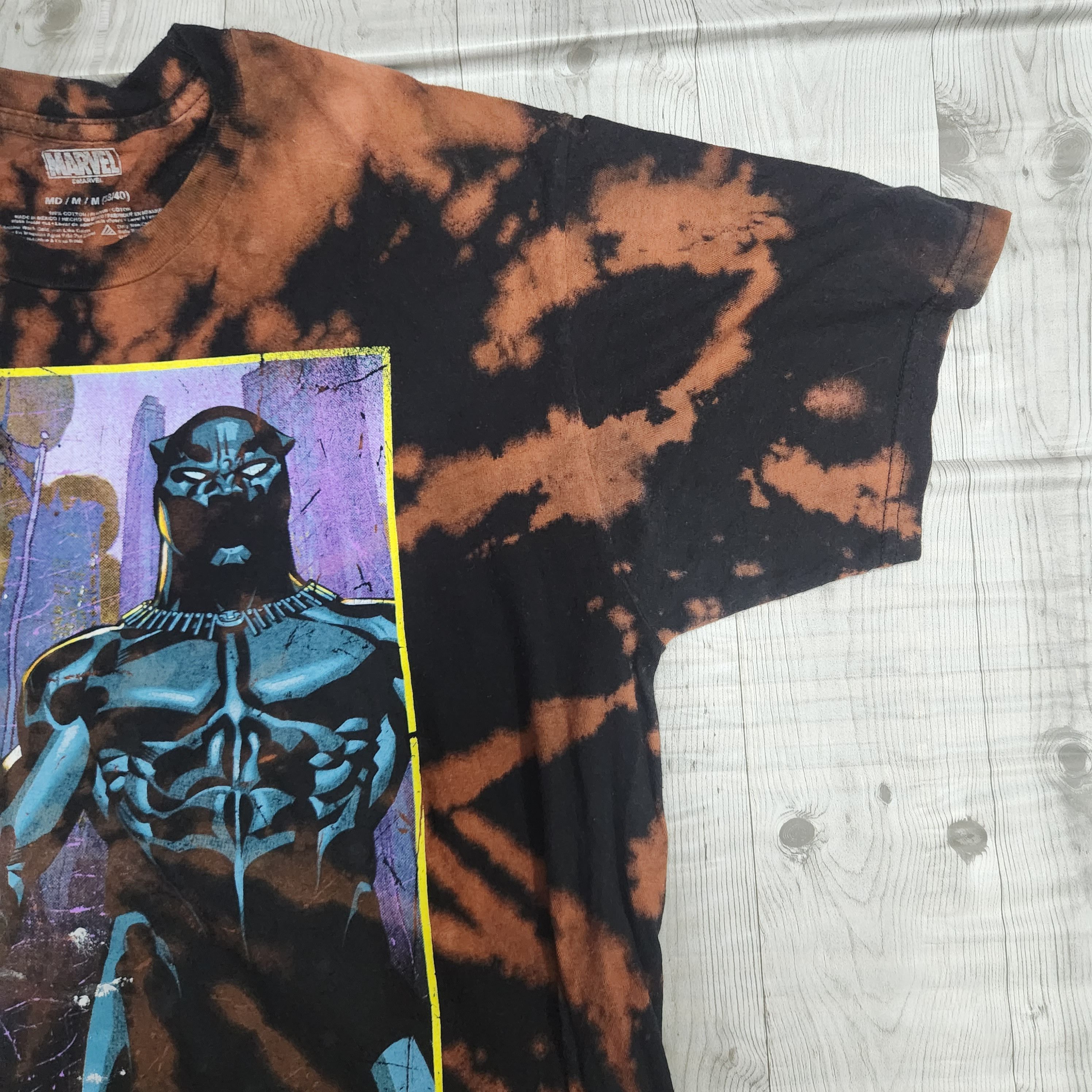 Marvel Comics - Mad Engine Black Panter Marvel Comic Tye Dye - 7