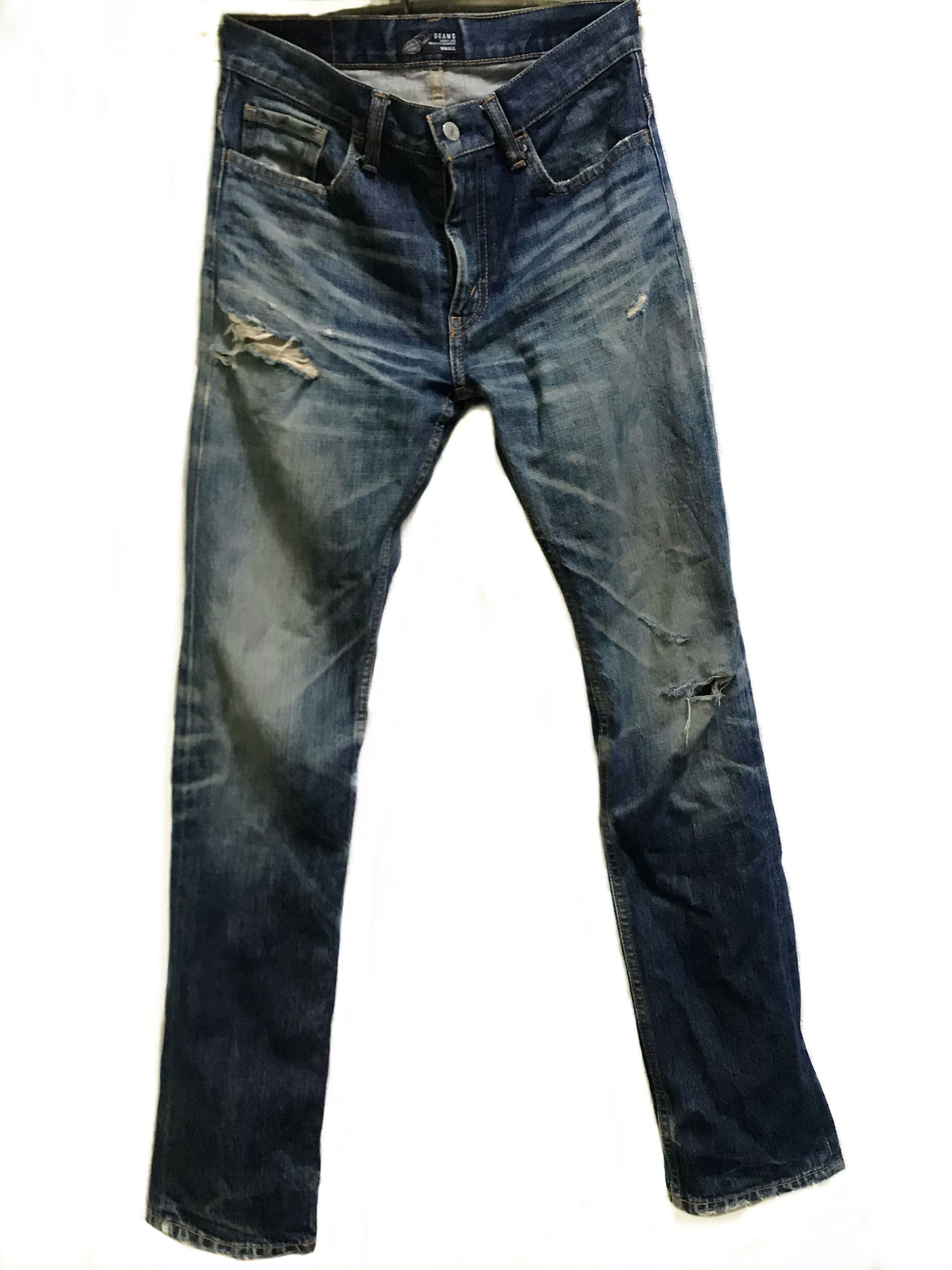 Beams Denim Pants - 1