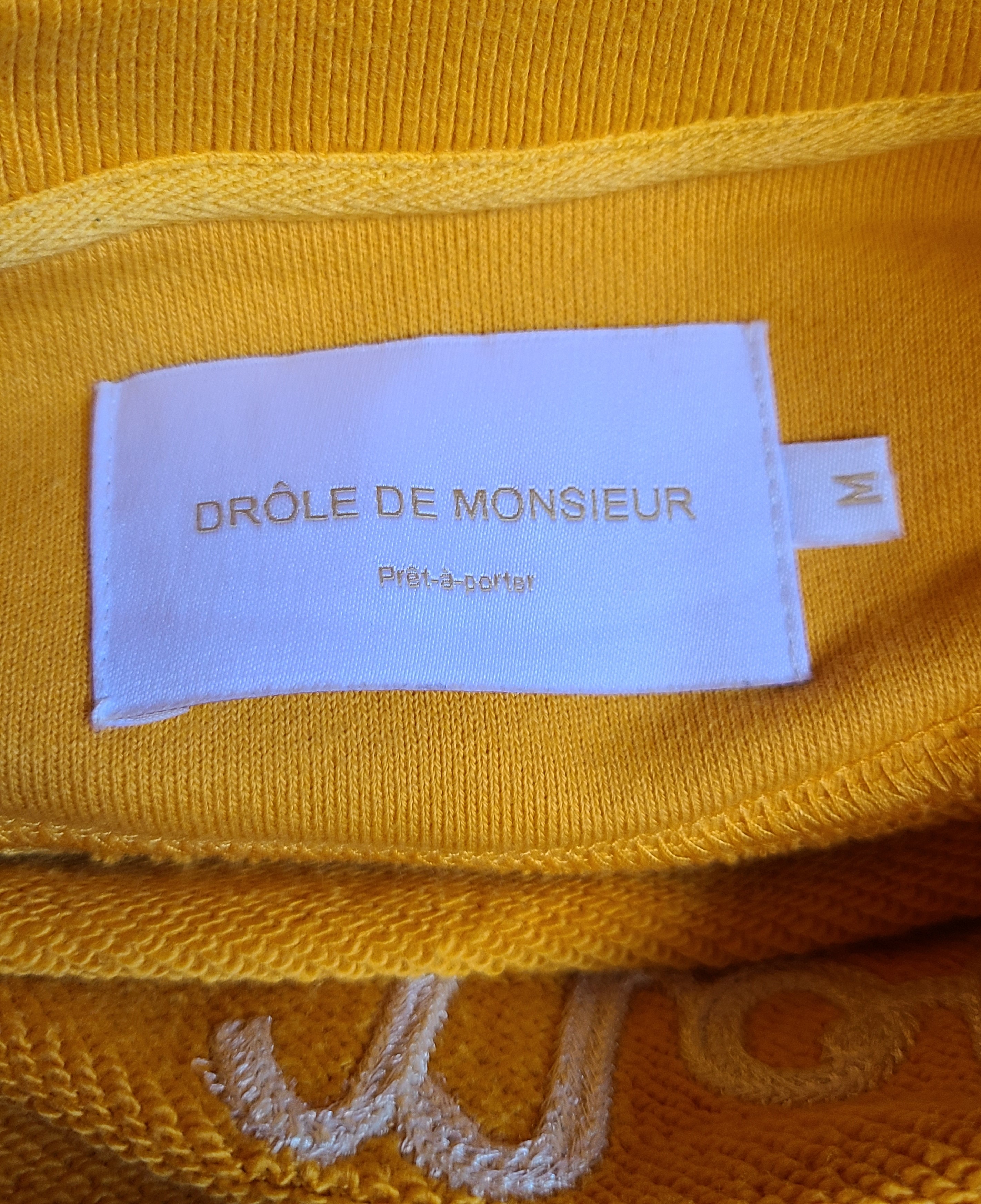 Drole De Monsieur - Yellow NFPM Embroidered Sweatshirt - 5