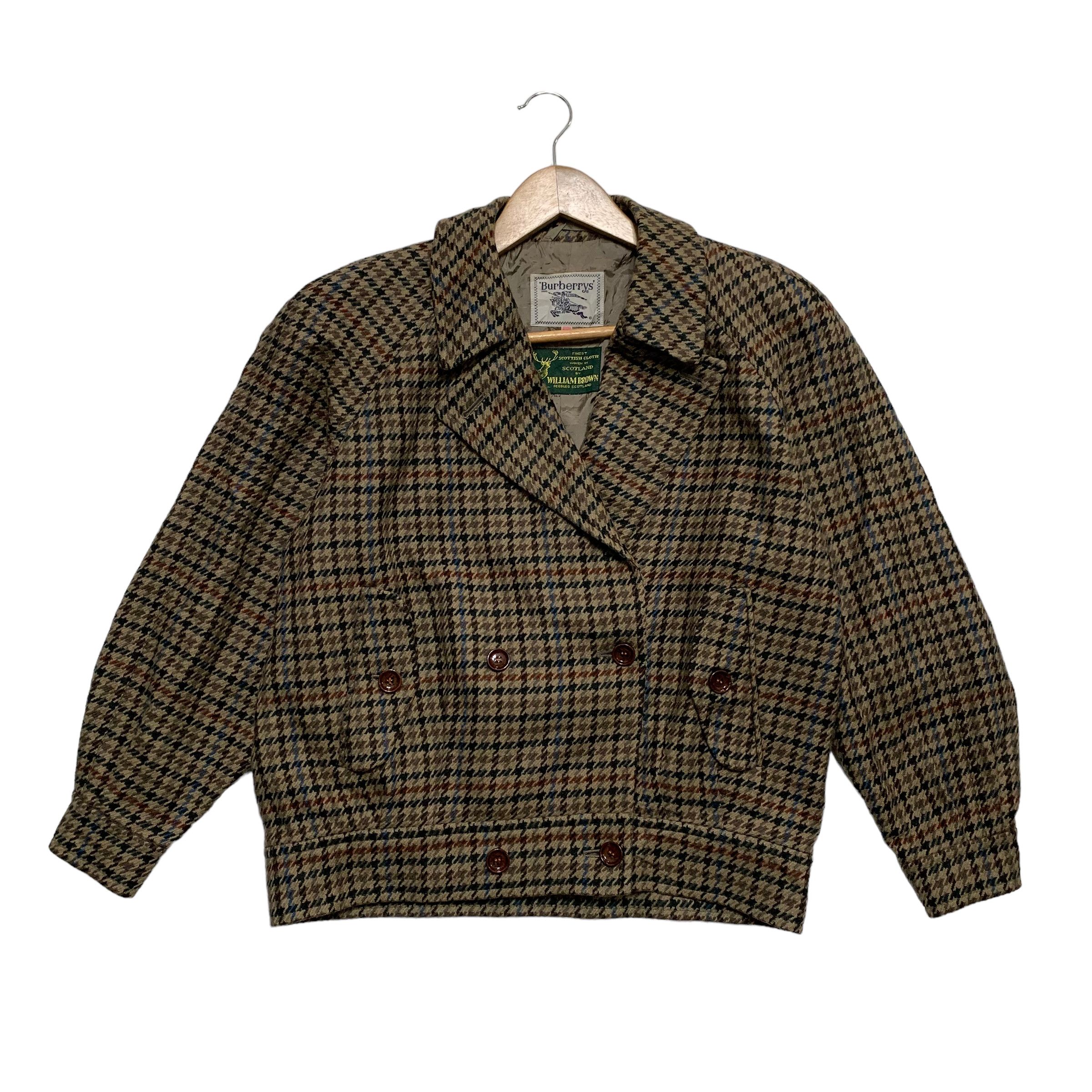 Burberrys x William Brown Houndstooth Jacket - 1