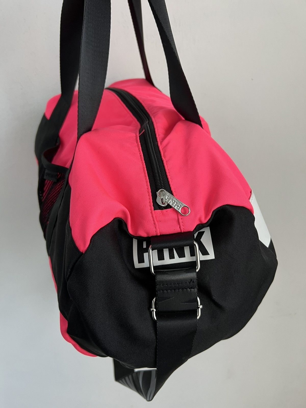 Pink Duffle Bag Medium Size - 5