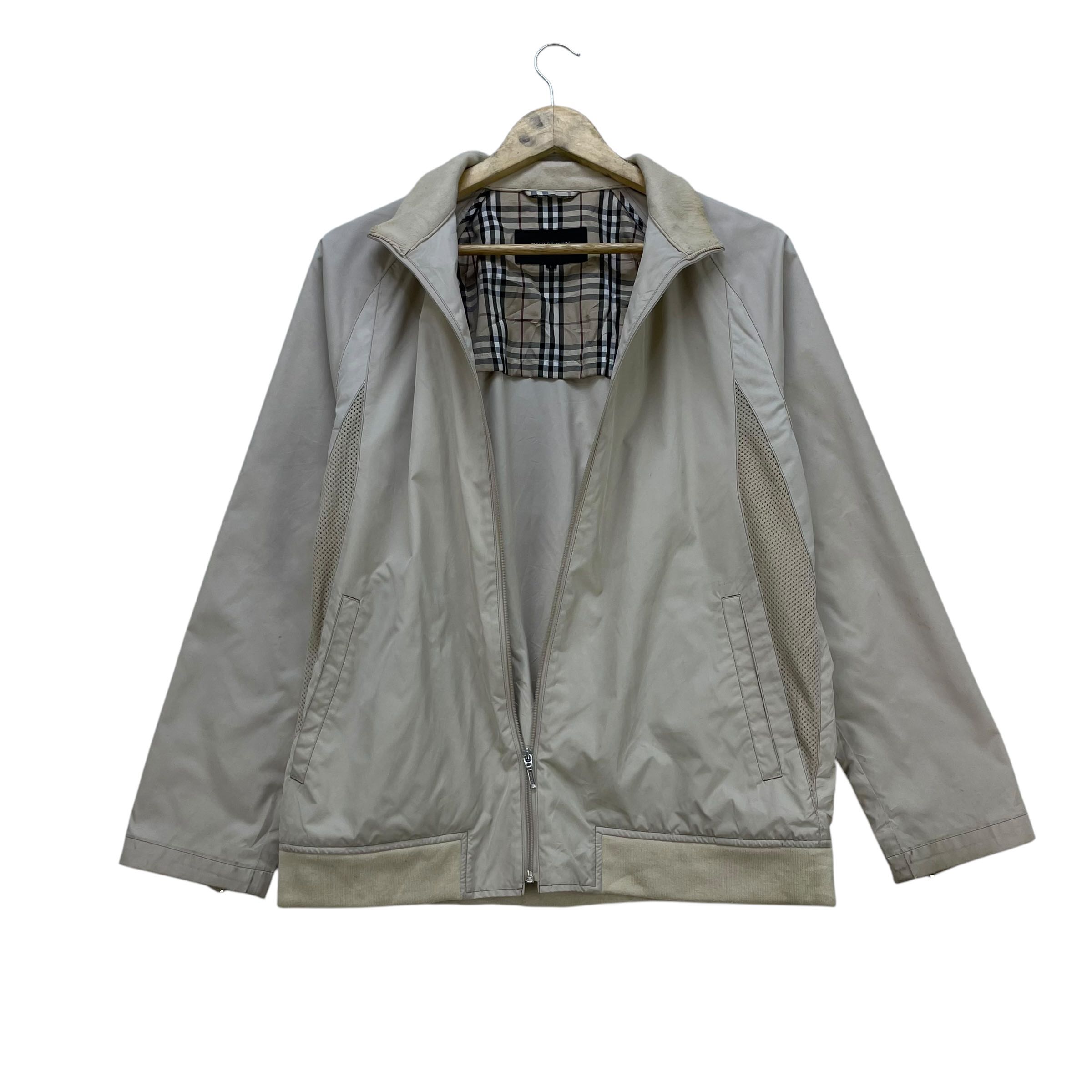 Vintage Burberrys Black Label Half Nova Check Size Large - 3