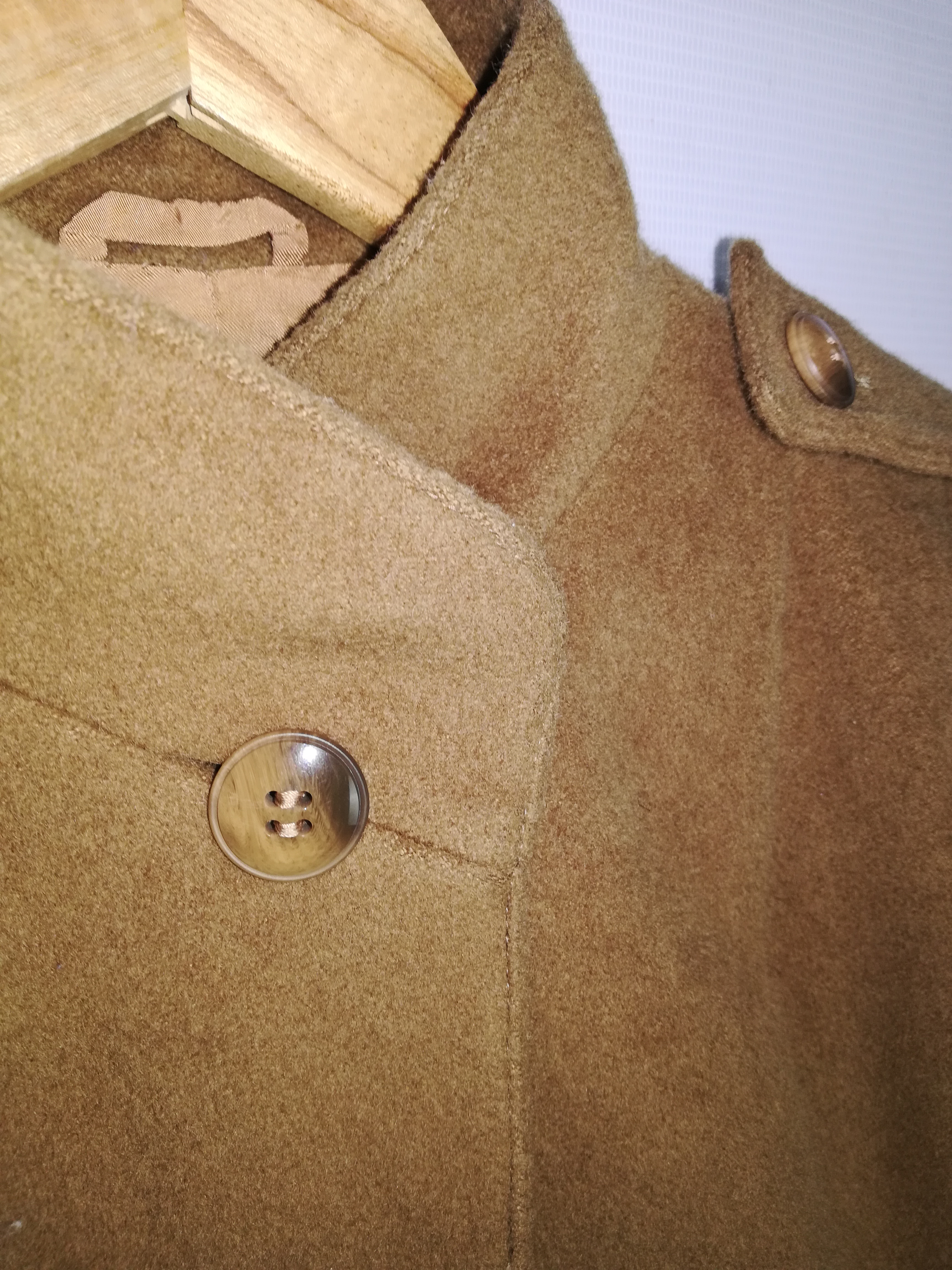vintage herno long wool jacket - 4