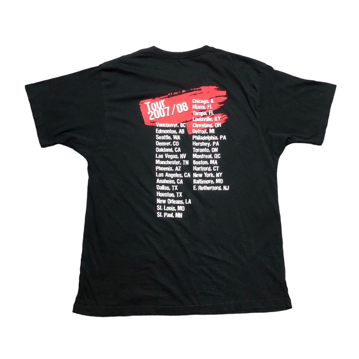 Anvil - The Police 2007-08 American Tour Tshirt - 2