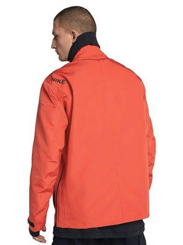 NikeLab ACG Pullover Shell Jacket 'Team Orange & Black' 914477-010 - 5
