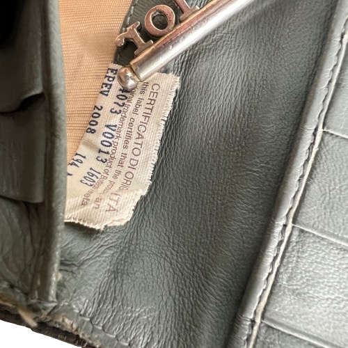 Authentic Bottega Veneta Intrecciato Leather Wallet - 7