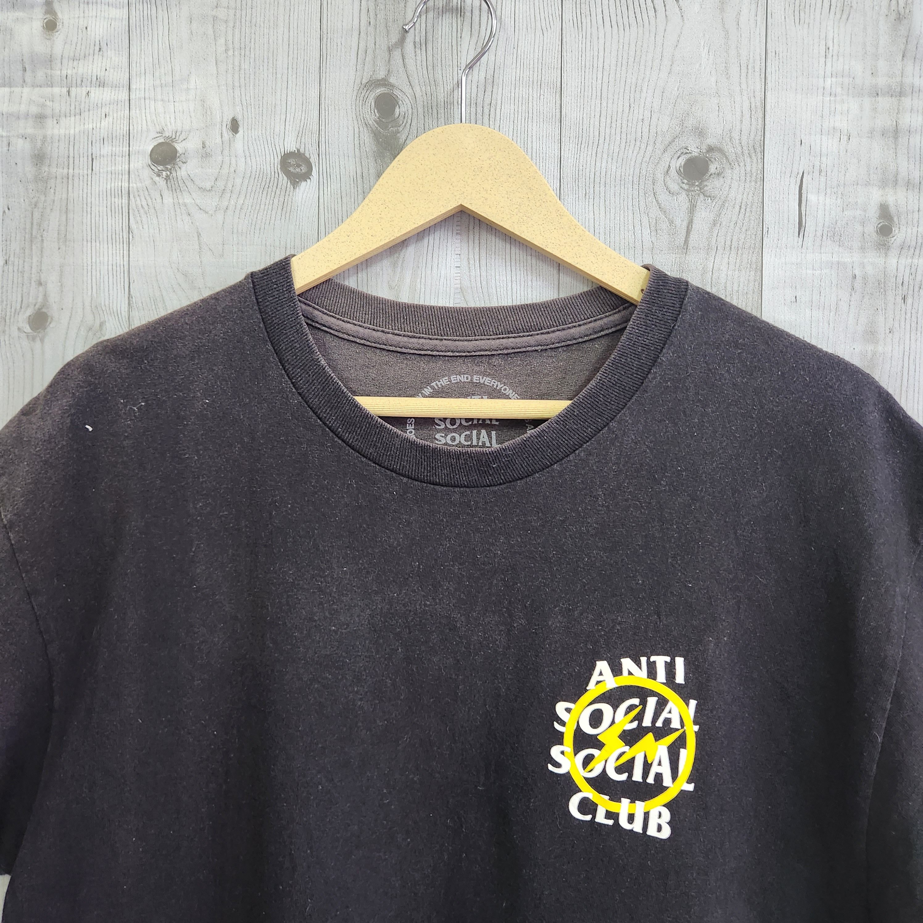 Anti Social Social Club TShirt Faded Black - 14