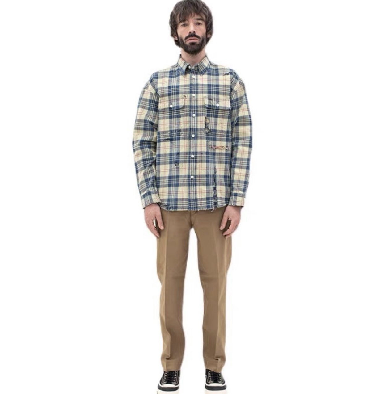 visvim VISVIM 21aw LUMBER CHECK L/S CRASH SHIRT | ubvintage | REVERSIBLE