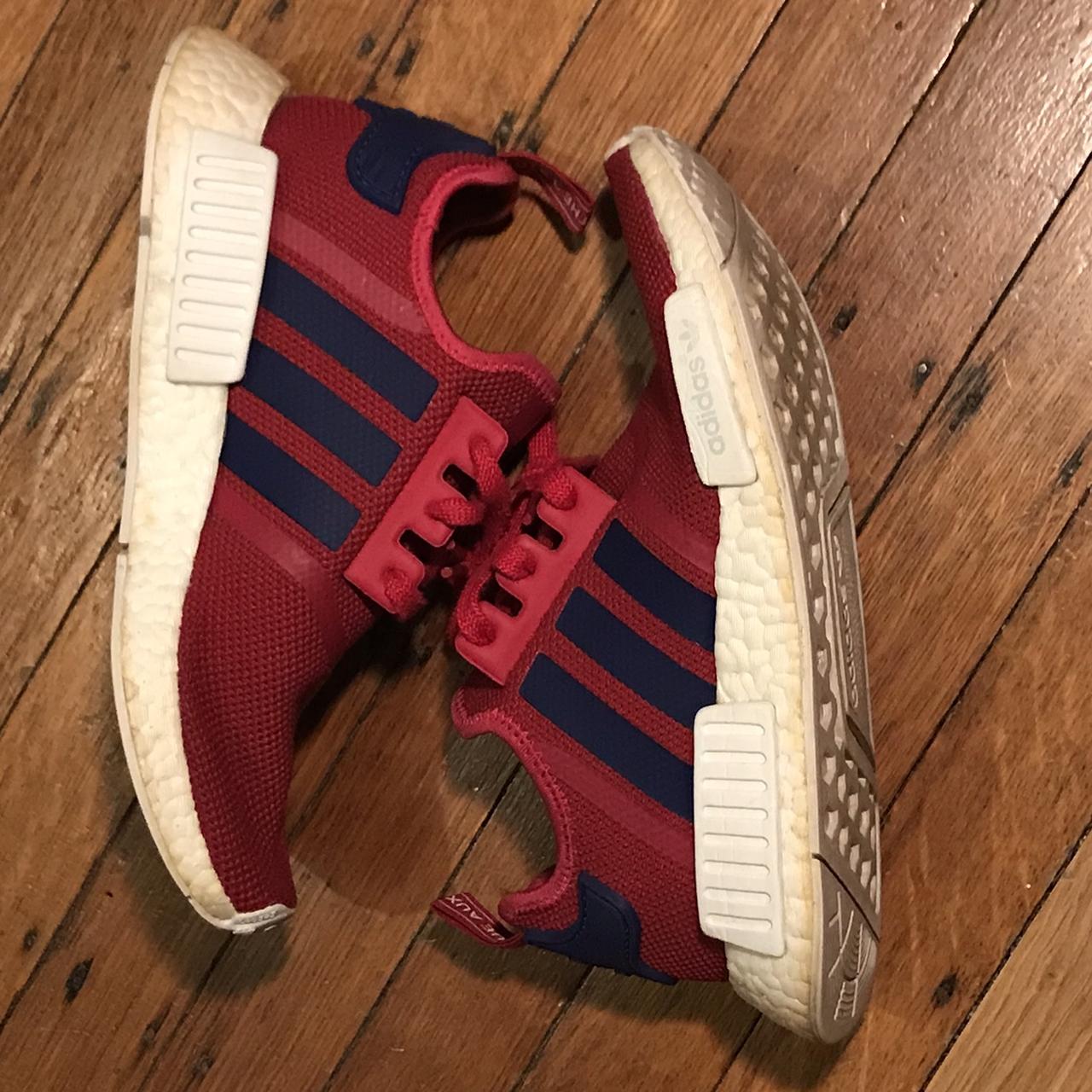 Adidas Women's Pink and White Trainers - 2