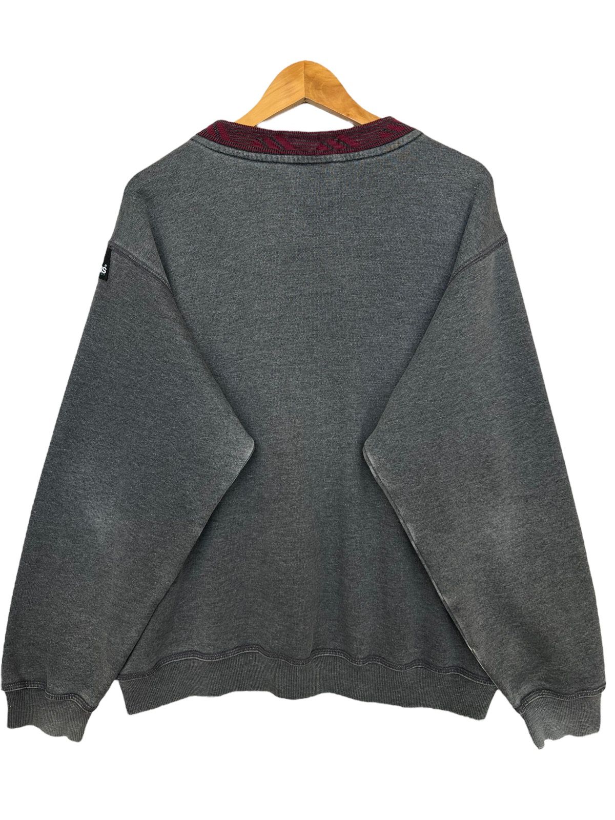 RARE‼️Vintage 90s Adidas Equipment Sweatshirt Grey Sweatshirt - 4