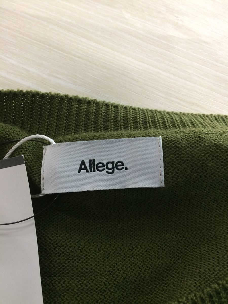 Allege - wool green turtleneck knitwear - 2