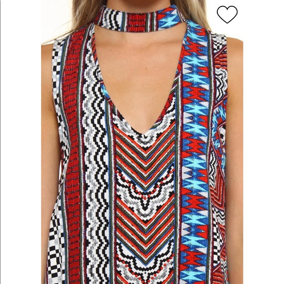 MinkPink Aztec Island Geometric Swing Dress - 3