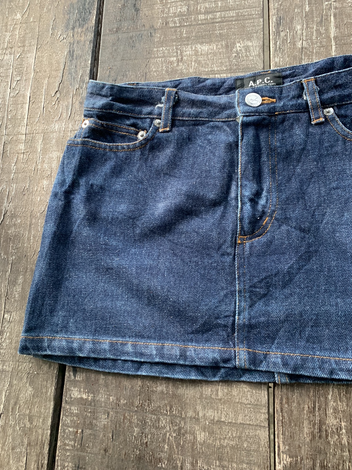 A.P.C mini skirt jeans - 3