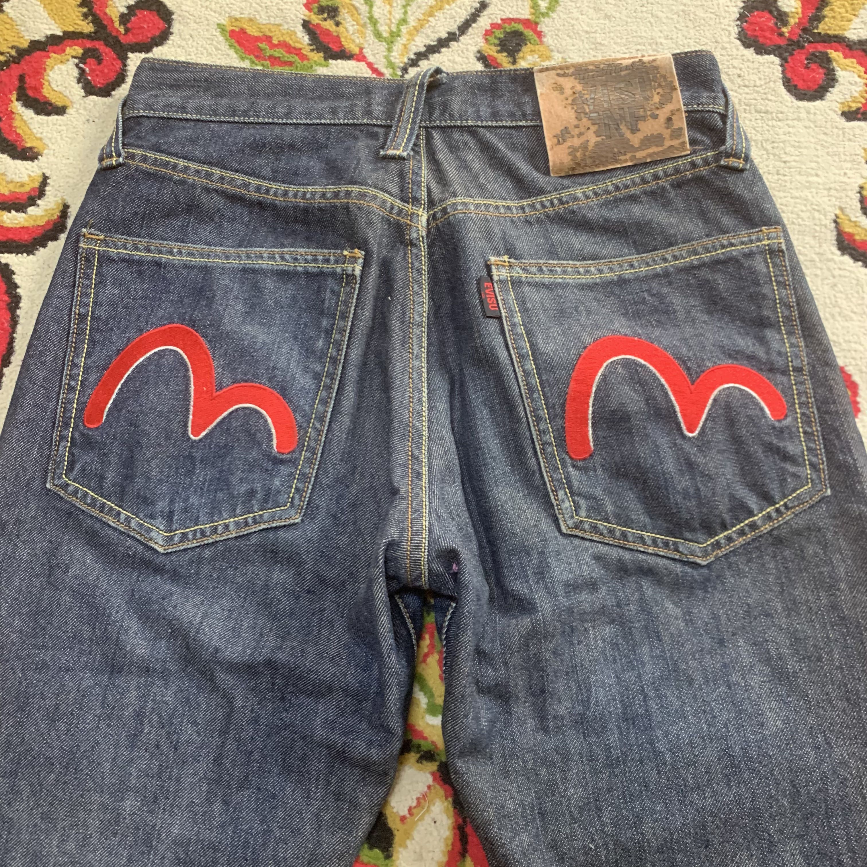 JAPANESE BRAND 🔥 Evisu Genes DenimMaster Selvedge Jeans - 7