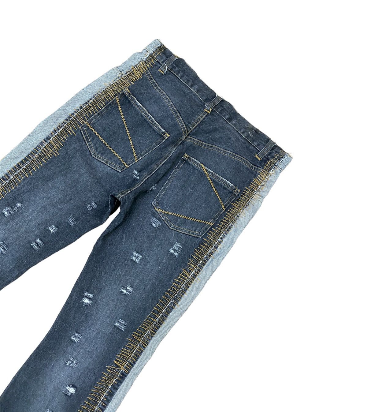 VINTAGE BERNINGS SHO SEDITIONARIES DISTRESSED DENIM - 7