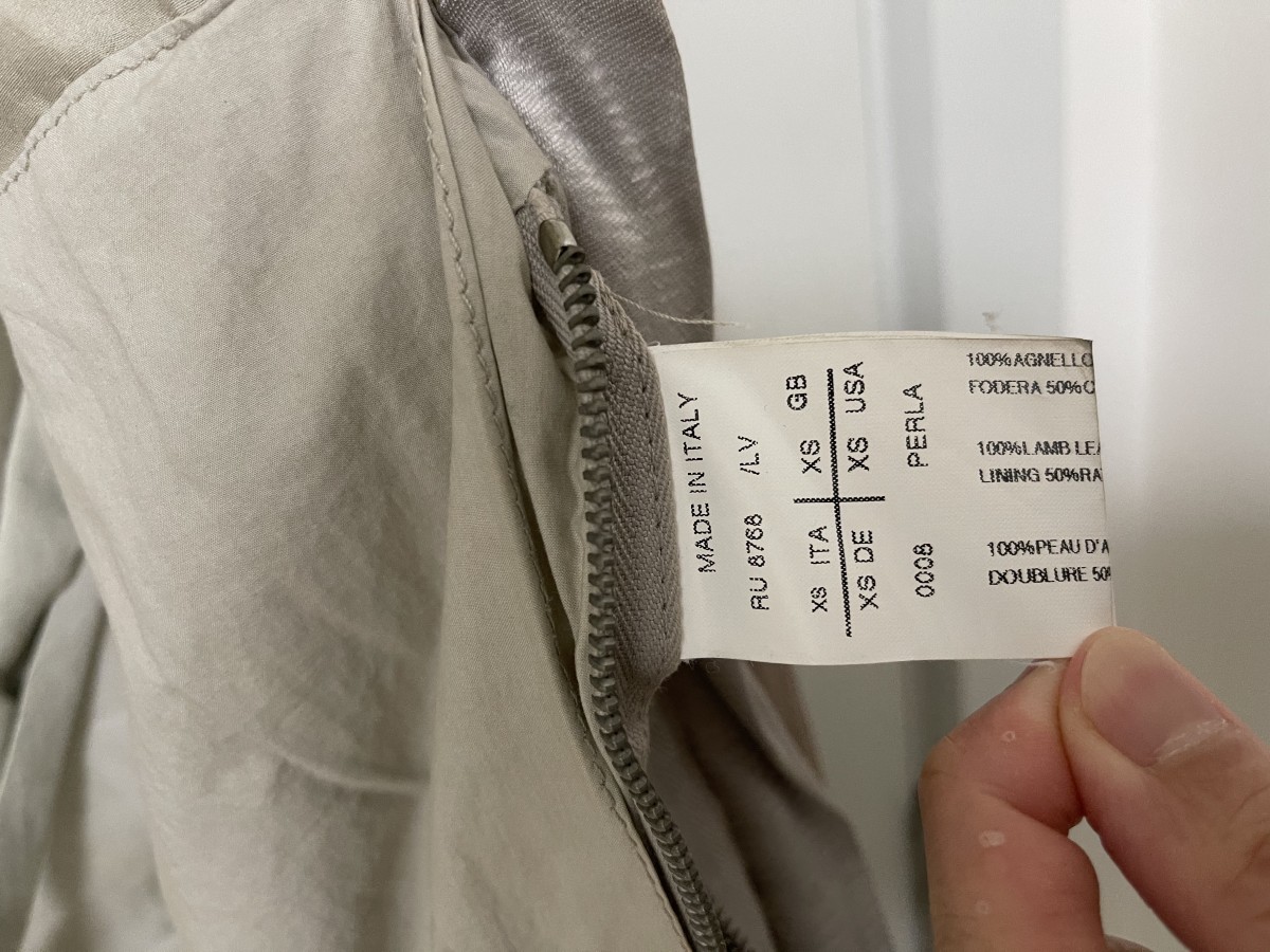 Asymmetric Zip Leather Jacket (SS2011) - 4