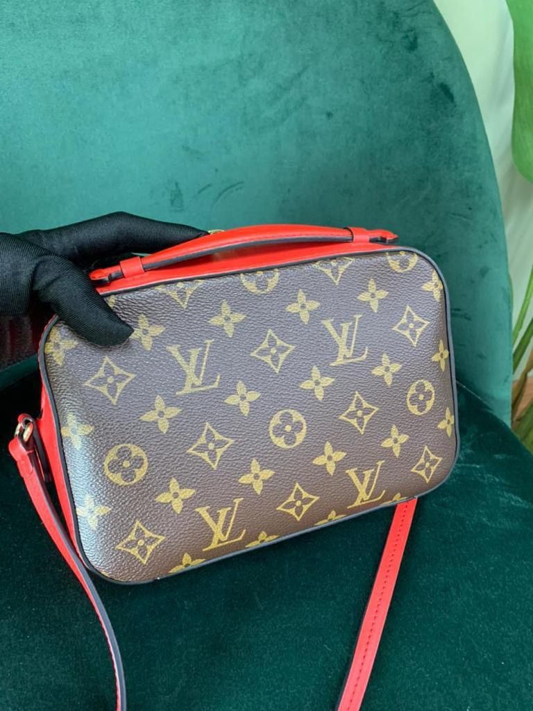 Authentic LOUIS VUITTON Saintonge Crossbody - 2