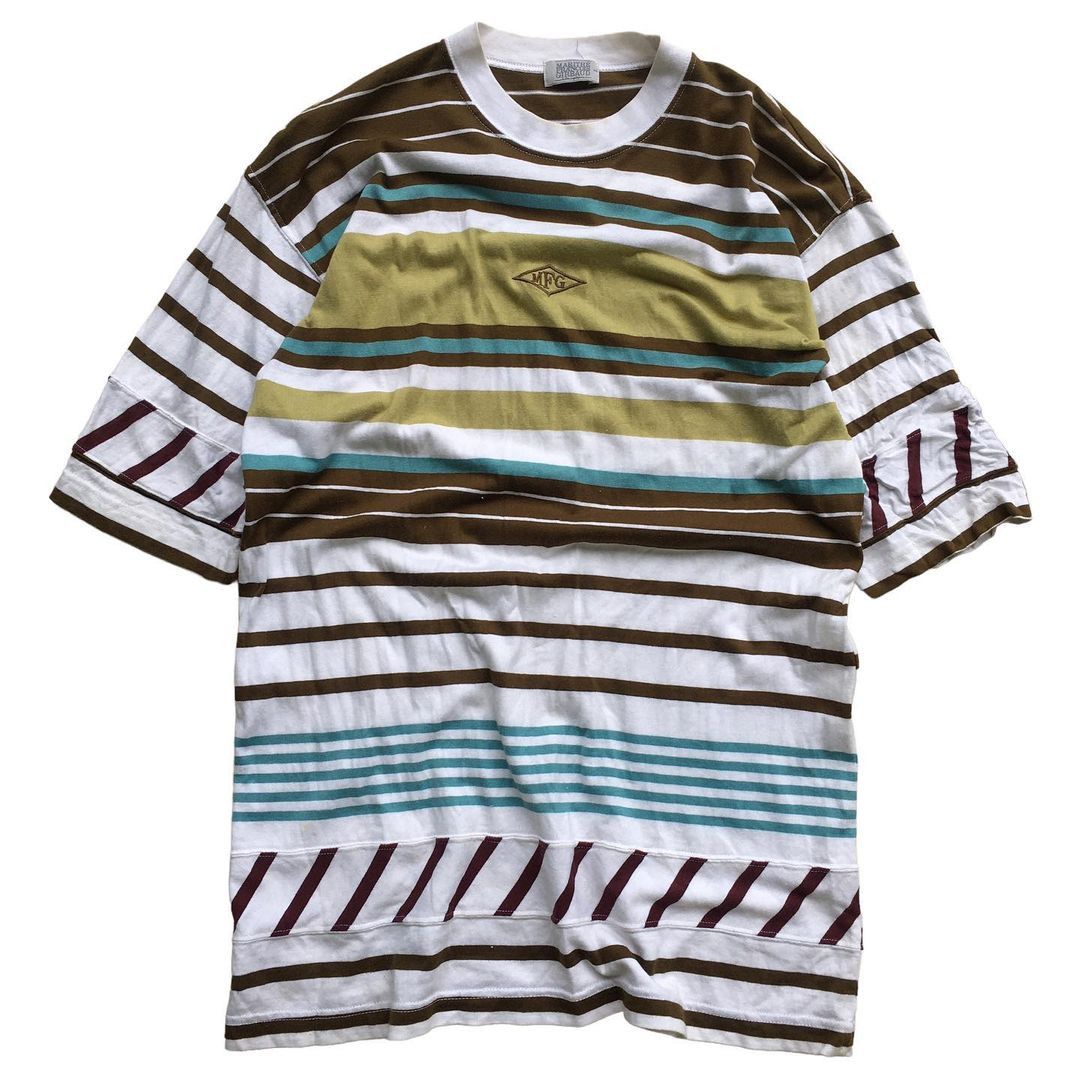 Archival Clothing - Marithe Francois Girbaud Striped Tee - 1