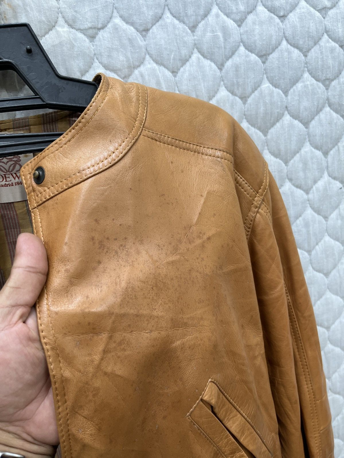 🔥🔥🔥STEALS LOEWE LEATHER JACKET - 8