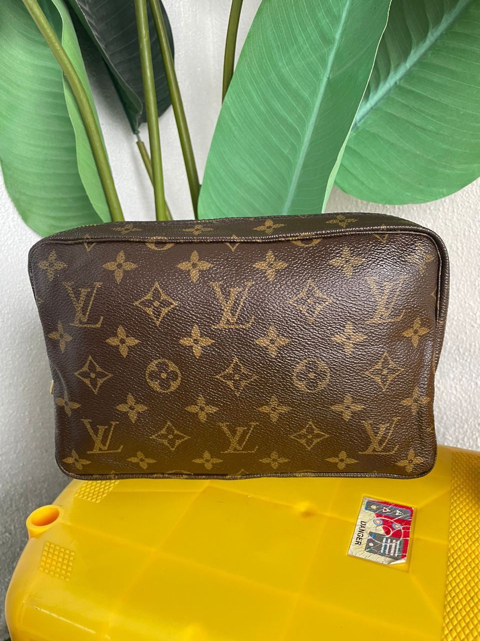 Authentic Vintage Louis Vuitton Monogram Clutch Bag - 12