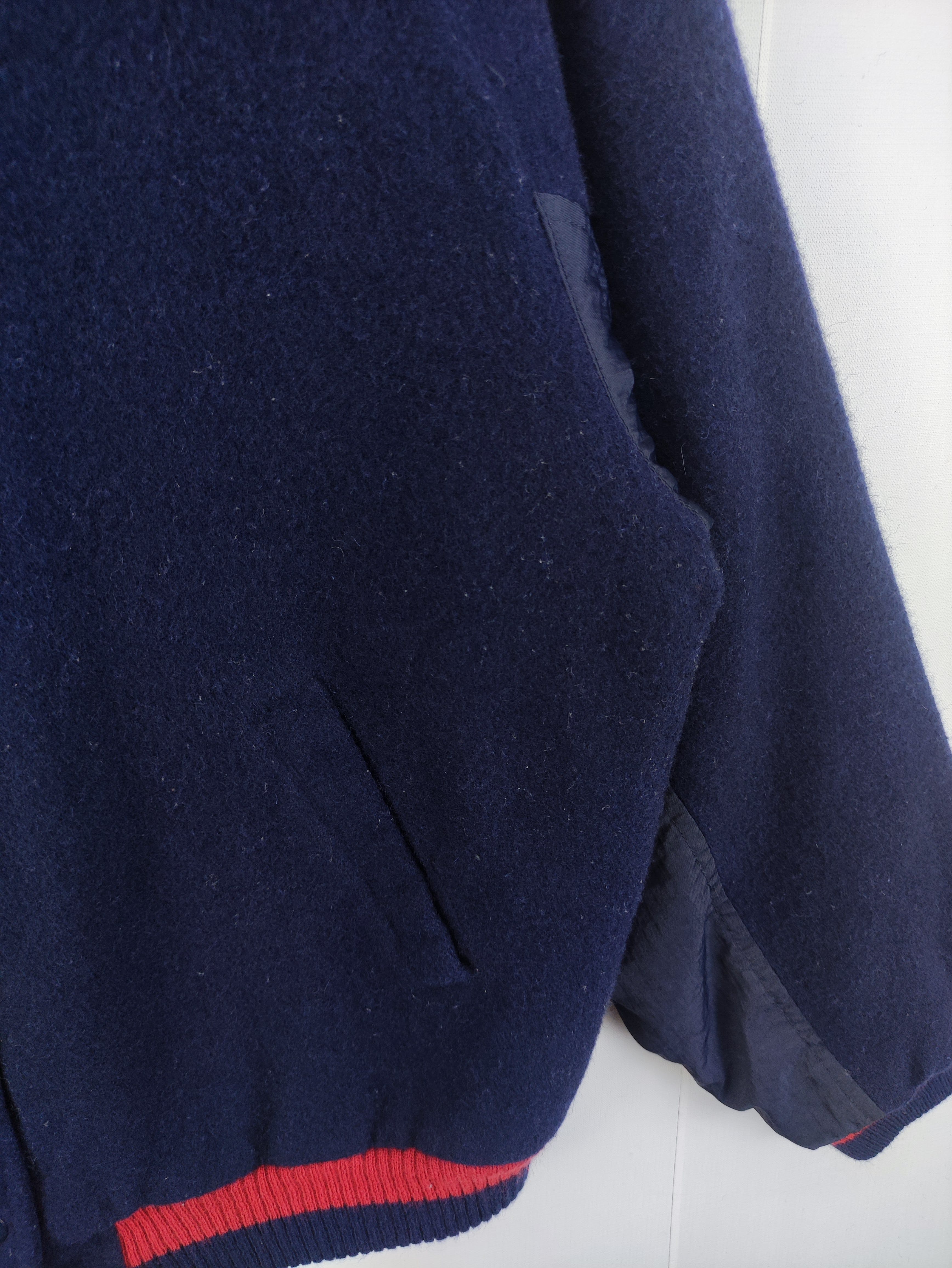 Vintage JP Club Wool Jacket Snap Button - 2