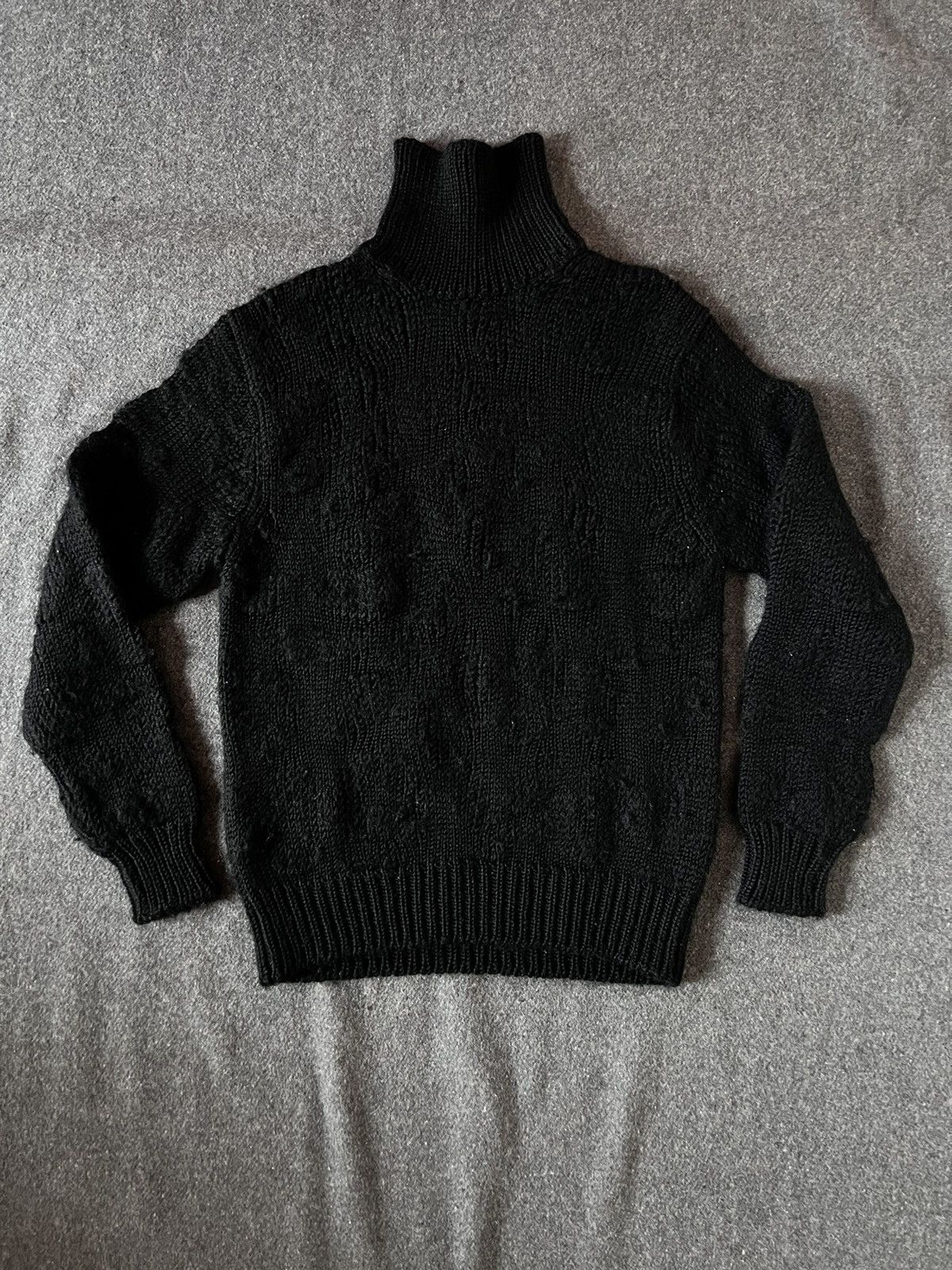 Archive AW98 Mixed-Knit Turtleneck - 2