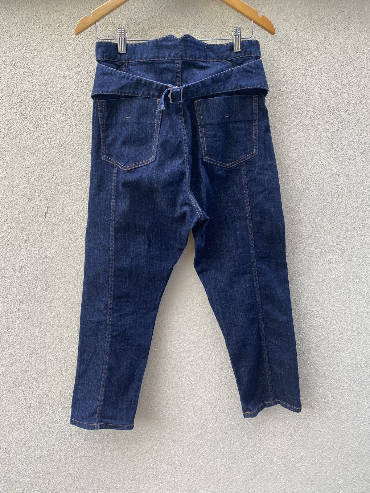 Issey Miyake - ZUCCA Stretchable Denim Jeans - 5