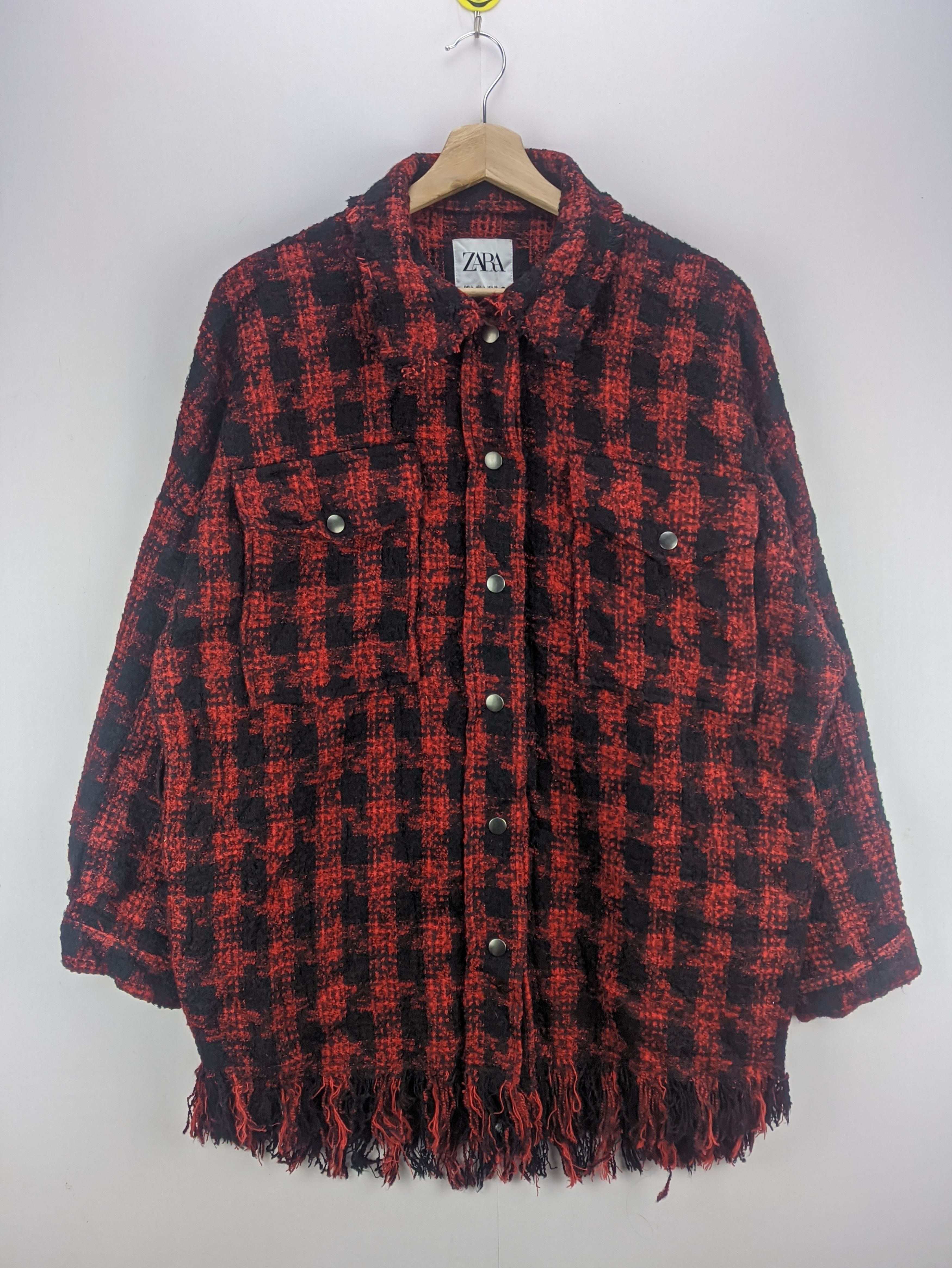 Steals🔥Vintage Flannel Distressed Style by Zara - 1