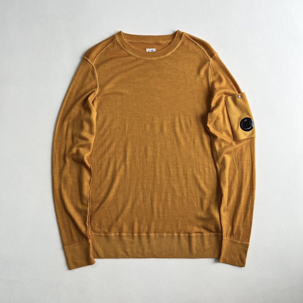 C.P. Company Lens-Detailed Crewneck Jumper - 1