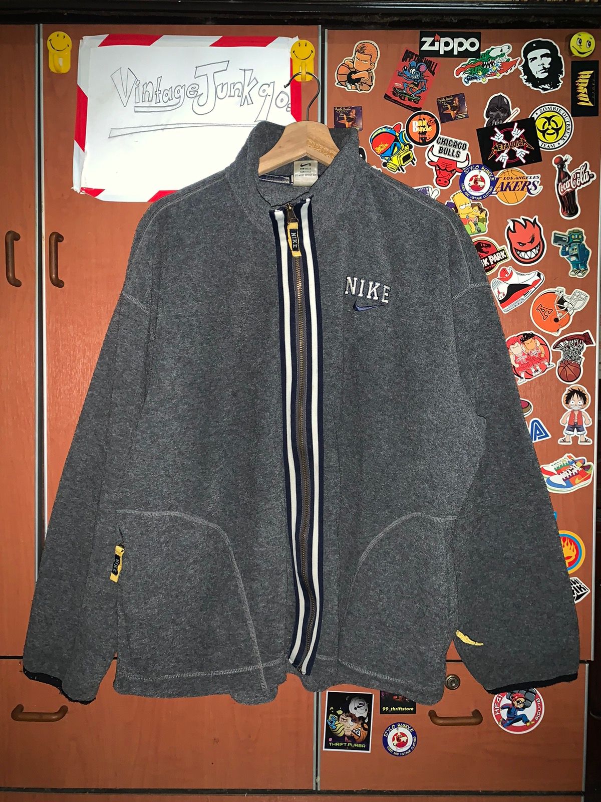 Vintage Nike fleece jacket Baggy styles 90’s - 1