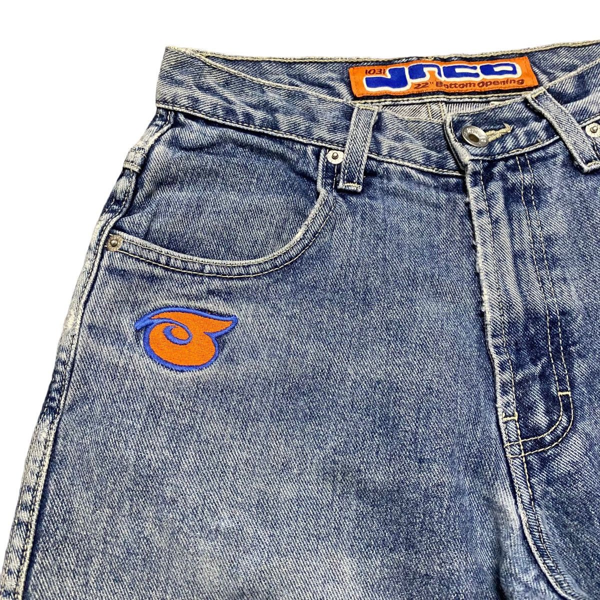 Vintage 90s JNCO Roomy Girlie Stuff Bottom Opening Pants - 4