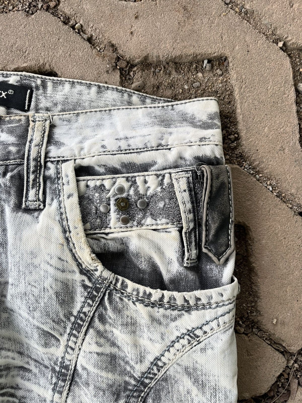 💥Vintage Distressed Cipo Baxx Denim - 5