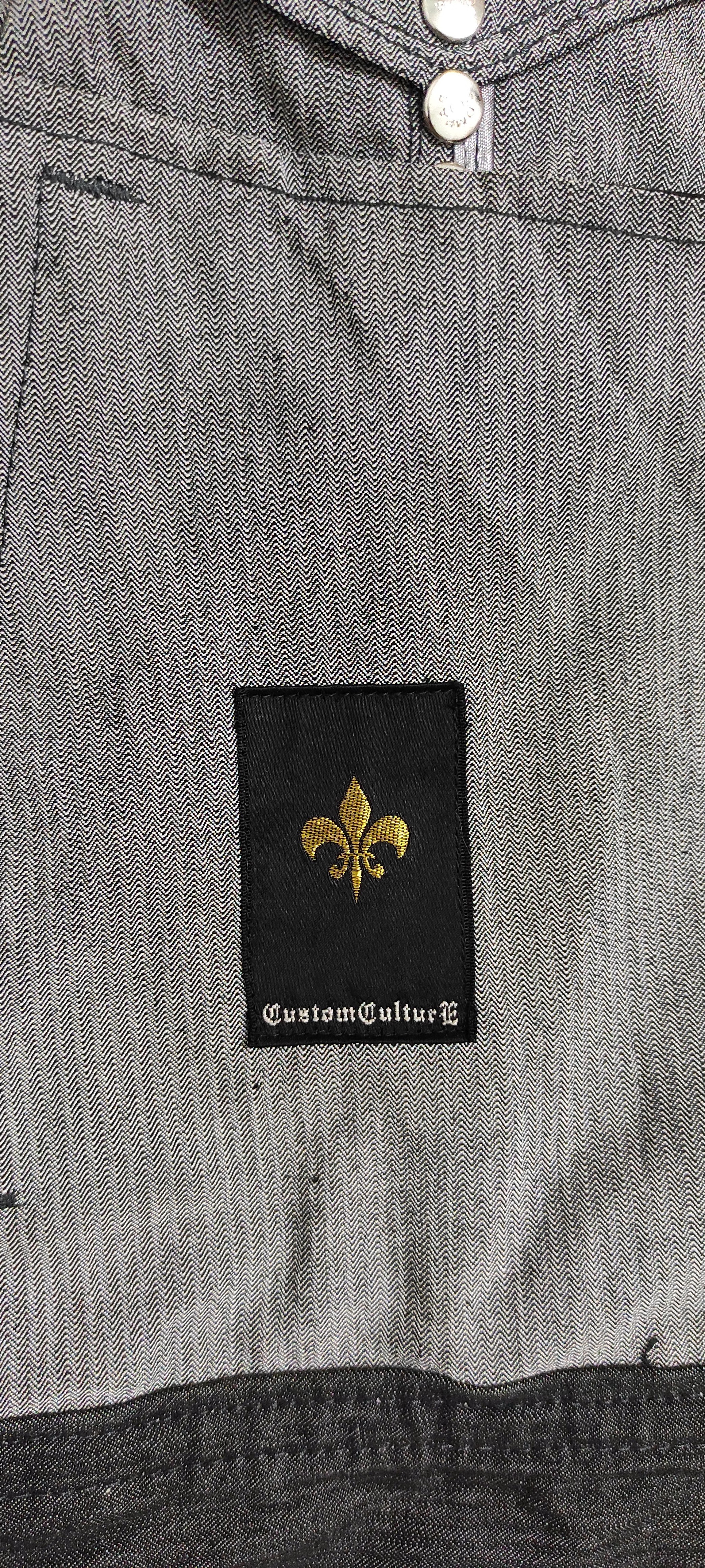 Japanese Brand - Archive Custom Culture Studs denim light Jacket - 3