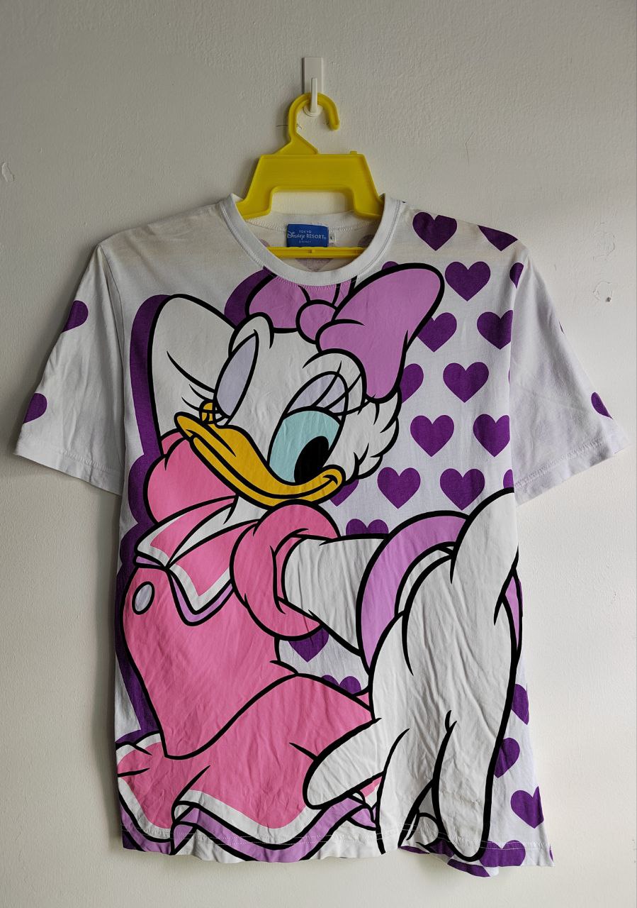 Vintage - Daisy Duck Tokyo Disney Resorts Donald Duck Full Prints - 2