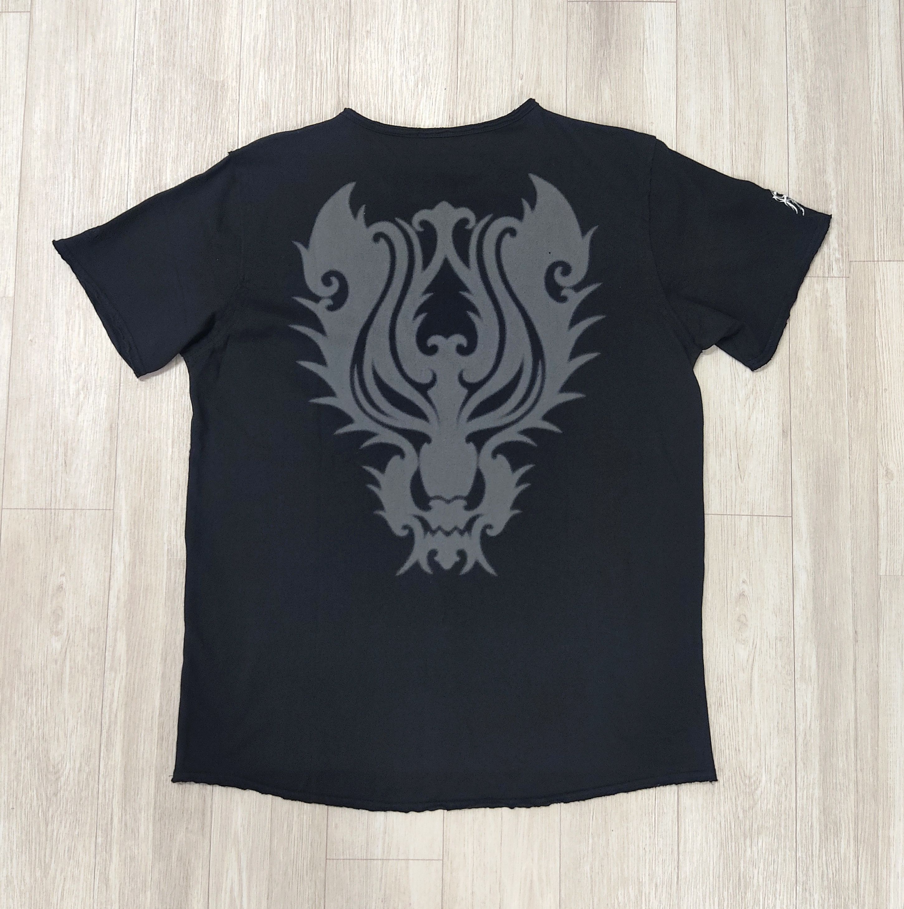 Designer - FINAL FANTASY VII x ADVENT CHILDREN Cloudy Wolf T-shirt - 3